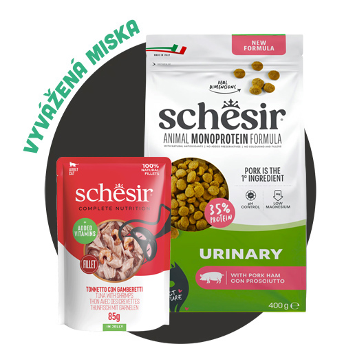 Schesir vyvážená miska urinary